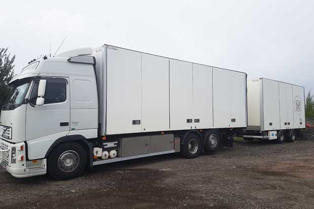 veoteenused haagisega